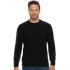 Men's Dockers Comfort Touch Classic-fit Crewneck Sweater, Size: Large, Black