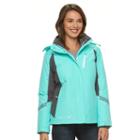 Women's Free Country Colorblock 3-in-1 Systems Jacket, Size: Large, Multicolor