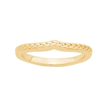 Love 360 14k Gold Wedding Ring, Adult Unisex, Size: 6.50, Yellow