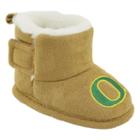 Baby Oregon Ducks Booties, Infant Unisex, Size: 3-6 Months, Brown