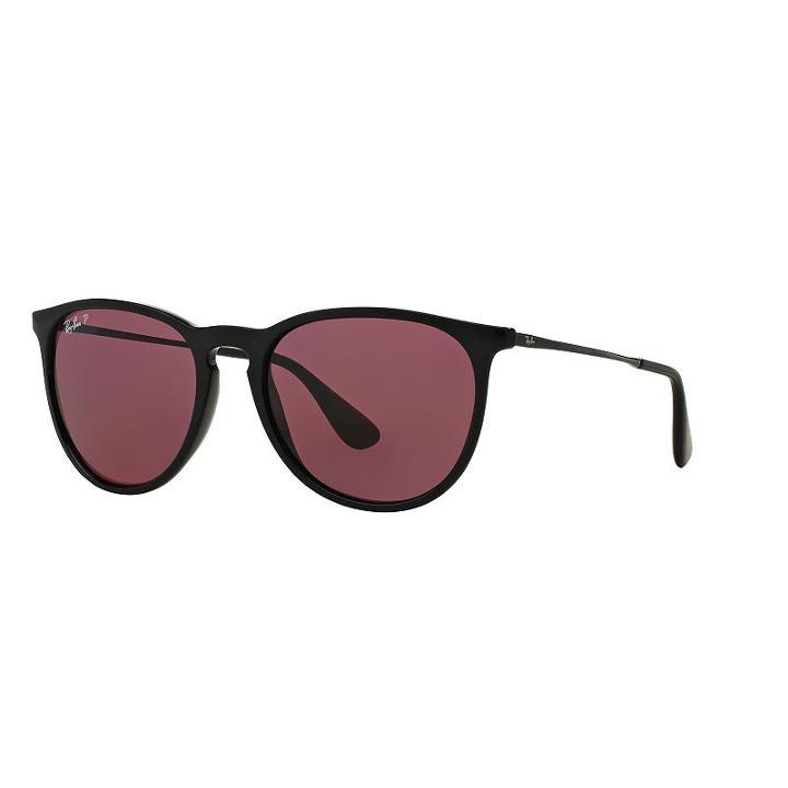 Ray-ban Rb4171 54mm Erika Pilot Polarized Sunglasses, Adult Unisex, Med Purple