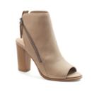 Apt. 9&reg; Women's Peep-toe Ankle Boots, Size: 9.5, Natural
