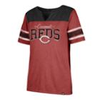 Women's '47 Brand Cincinnati Reds Match Tri-blend Tee, Size: Medium, Red