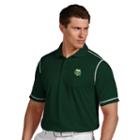 Men's Antigua Portland Timbers Icon Desert-dry Tonal-striped Performance Polo, Size: 3xl, Dark Green
