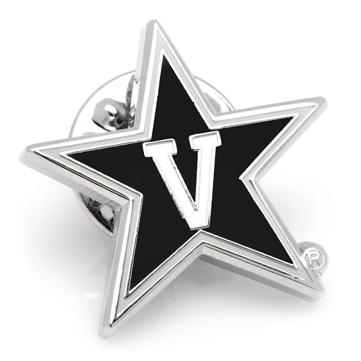 Vanderbilt Commodores Rhodium-plated Lapel Pin, Men's, Multicolor