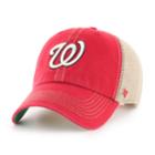 Adult '47 Brand Washington Nationals Trawler Clean Up Hat, Men's, Red