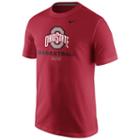 Men's Nike Ohio State Buckeyes Basketball Tee, Size: Small, Red