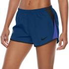 Women's Nike Dry Reflective Running Shorts, Size: Medium, Med Blue