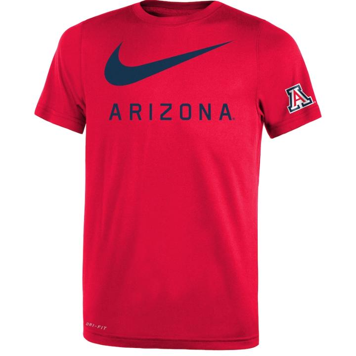 Boys 8-20 Nike Arizona Wildcats Legend Dna Tee, Size: L 14-16, Red