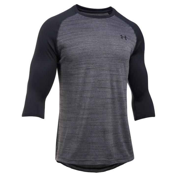 Men's Under Armour 3/4-sleeve Tech Tee, Size: Small, Oxford