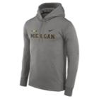 Men's Nike Michigan Wolverines Therma-fit Hoodie, Size: Small, Multicolor