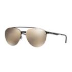 Arnette An3075 Dweet D 57mm Rectangle Mirrored Sunglasses, Women's, Brown