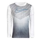 Boys 4-7 Nike Abstract Flywire Logo Tee, Size: 6, White