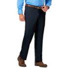 Men's J.m. Haggar Premium Classic-fit 4-way Stretch Flex-waist Pants, Size: 34x30, Blue (navy)