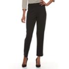 Women's Cathy Daniels Pull-on Yoga Pants, Size: Medium, Black