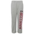 Boys 8-20 Georgia Bulldogs Fleece Lounge Pants, Size: L 14-16, Grey
