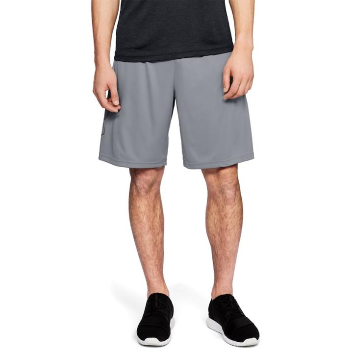 Men's Under Armour Tech Graphic Shorts, Size: Large, Med Grey