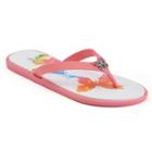 Love This Life Butterfly Print Flip Flops, Women's, Size: Small, Natural