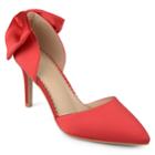 Journee Collection Tanzi Women's High Heels, Size: Medium (12), Red