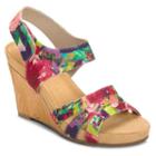 A2 By Aerosoles Plush Day Women's Wedge Sandals, Size: Medium (7), Orange Oth