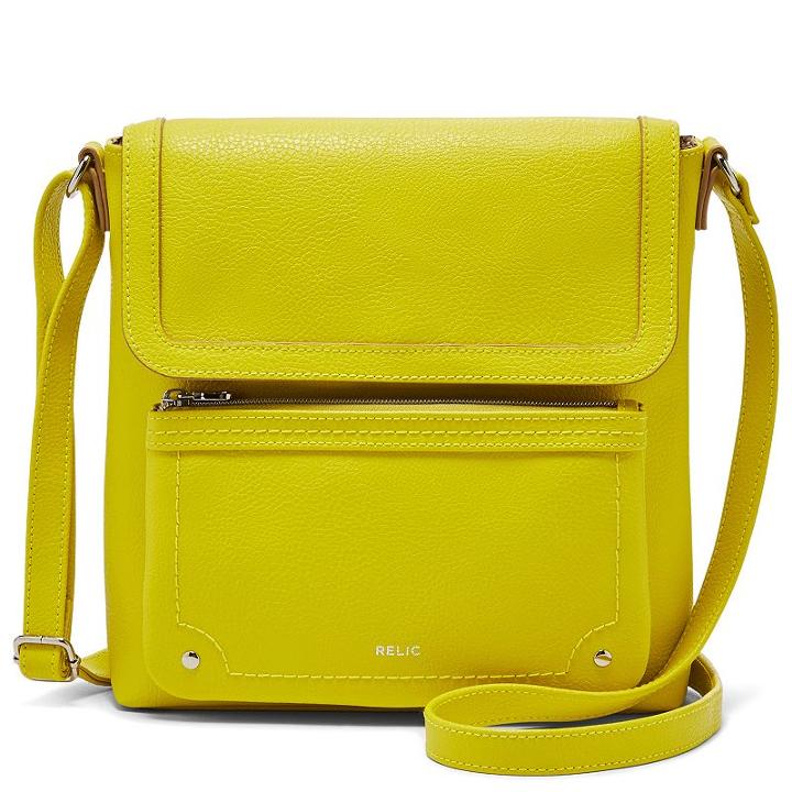 Relic Evie Flap Crossbody Bag, Women's, Brt Yellow