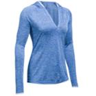 Women's Under Armour Tech Twist Long Sleeve Hoodie, Size: Large, Lapis Blue
