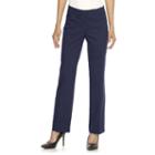 Petite Apt. 9&reg; Bootcut Dress Pants, Women's, Size: 2 Petite, Blue (navy)