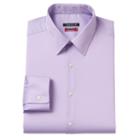 Men's Van Heusen Slim-fit Flex Collar Stretch Dress Shirt, Size: 18 36/37, Purple Oth