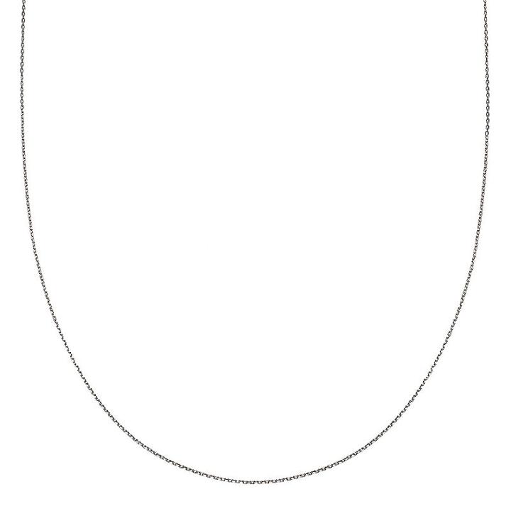 Primrose Sterling Silver Flat Link Chain Necklace - 20 In, Women's, Grey