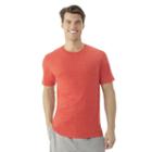 Men's Fruit Of The Loom Signature Breathable Crewneck Tees, Size: Xl, Med Red