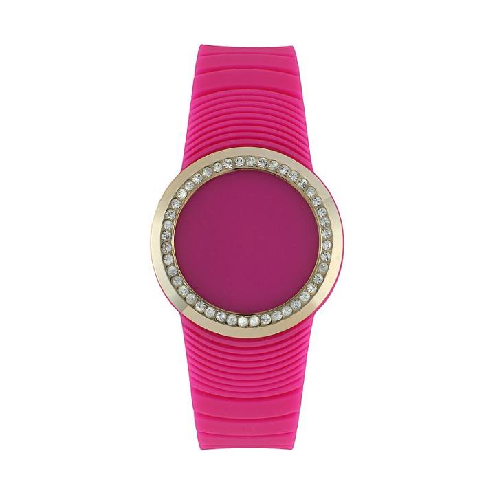 Tko Orlogi Women's Crystal Touch Digital Watch, Pink
