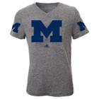 Adidas Michigan Wolverines Triblend Tee - Girls 7-16, Girl's, Size: Large, Ovrfl Oth