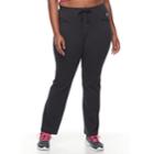Plus Size Fila Sport Zip Pocket Pant, Women's, Size: 2xl, Light Grey