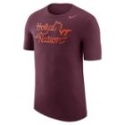 Men's Nike Virginia Tech Hokies Local Elements Tee, Size: Xxl, Red (maroon)