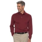 Men's Grand Slam Motionflow 360 Regular-fit Performance Golf Polo, Size: Xl, Red Overfl