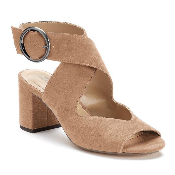 Style Charles By Charles David Katty Women's Block-heel Sandals, Girl's, Size: Medium (6.5), Dark Brown
