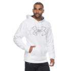 Men's Under Armour Armour Fleece Pull-over Hoodie, Size: Medium, White