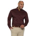 Big & Tall Van Heusen Flex Non-iron Classic-fit Button-down Shirt, Men's, Size: 3xl Tall, Brt Pink