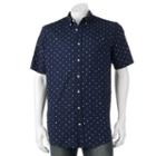 Big & Tall Urban Pipeline&reg; Classic-fit Maxflex Button-down Shirt, Men's, Size: 3xl Tall, Dark Blue