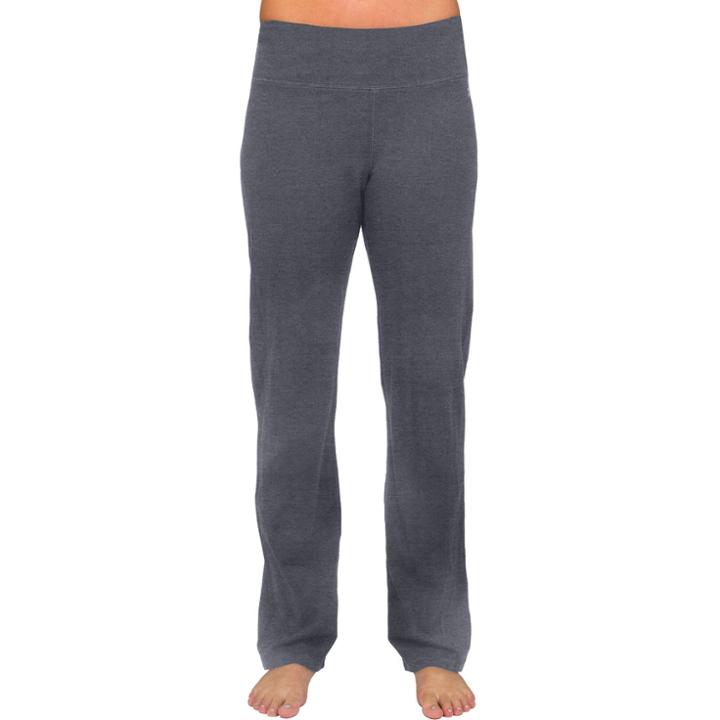 Women's Danskin Wide Waist Bootcut Pants, Size: Medium, Grey Other