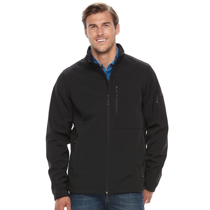 Big & Tall Men's Zeroxposur Rocker Jacket, Size: 3xl Tall, Black