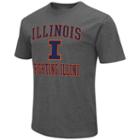 Men's Campus Heritage Illinois Fighting Illini Logo Tee, Size: Xl, Med Orange