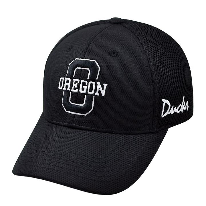 Adult Top Of The World Oregon Ducks Fairway One-fit Cap, Silver