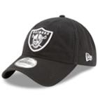 Adult New Era Oakland Raiders 9twenty Core Adjustable Cap, Men's, Black