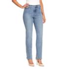 Women's Gloria Vanderbilt Amanda Embellished Jeans, Size: 12 Avg/reg, Turquoise/blue (turq/aqua)