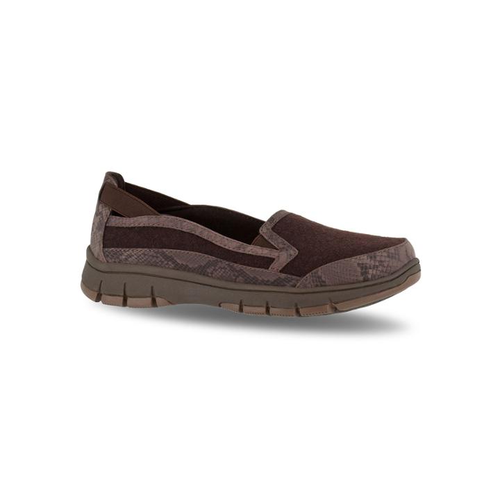 Easy Street Sport Kacey Women's Slip-on Shoes, Size: Medium (11), Brown Oth