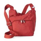 Mondo Overlap Crossbody Bag, Women's, Red