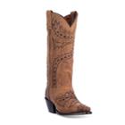 Dan Post Sidewinder Women's Western Boots, Size: Medium (8.5), Beig/green (beig/khaki)