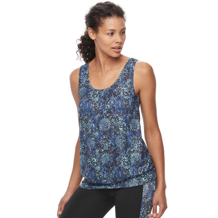 Women's Gaiam Movement Yoga Tank, Size: Small, Oxford