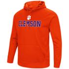 Men's Campus Heritage Clemson Tigers Sleet Pullover Hoodie, Size: Xl, Drk Orange
